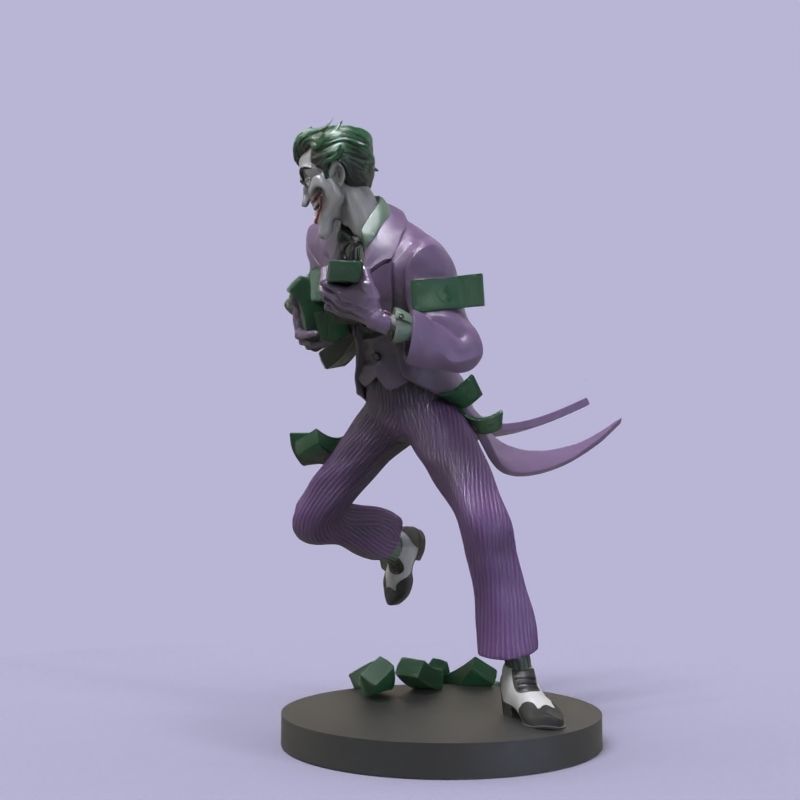 Joker in Dick Sprang style 3D print model_29