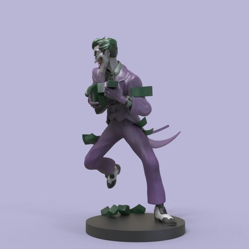 Joker in Dick Sprang style 3D print model_25