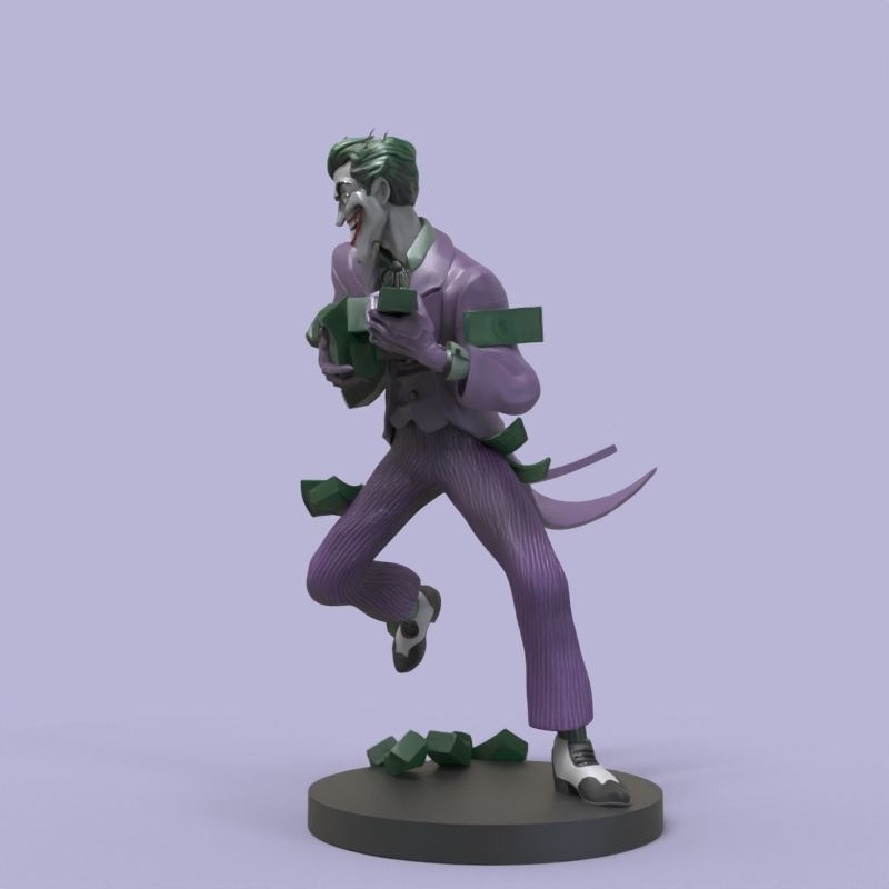 Joker in Dick Sprang style 3D print model_26