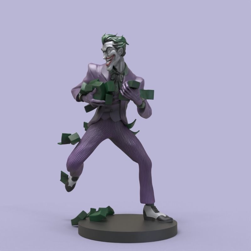 Joker in Dick Sprang style 3D print model_40