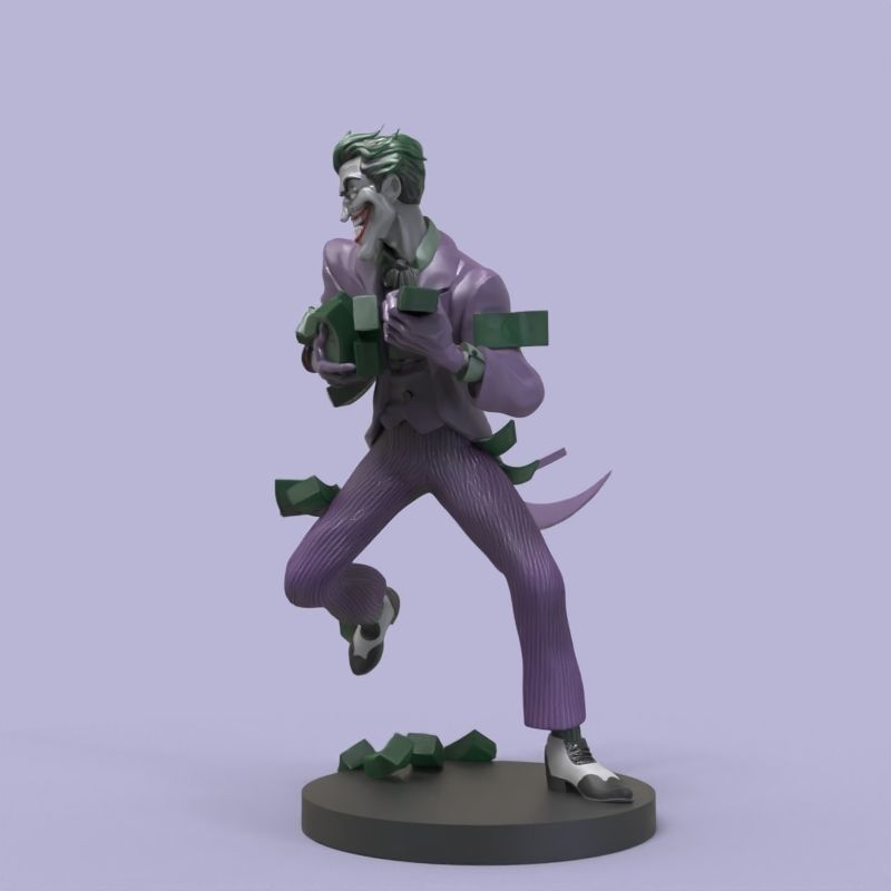 Joker in Dick Sprang style 3D print model_21