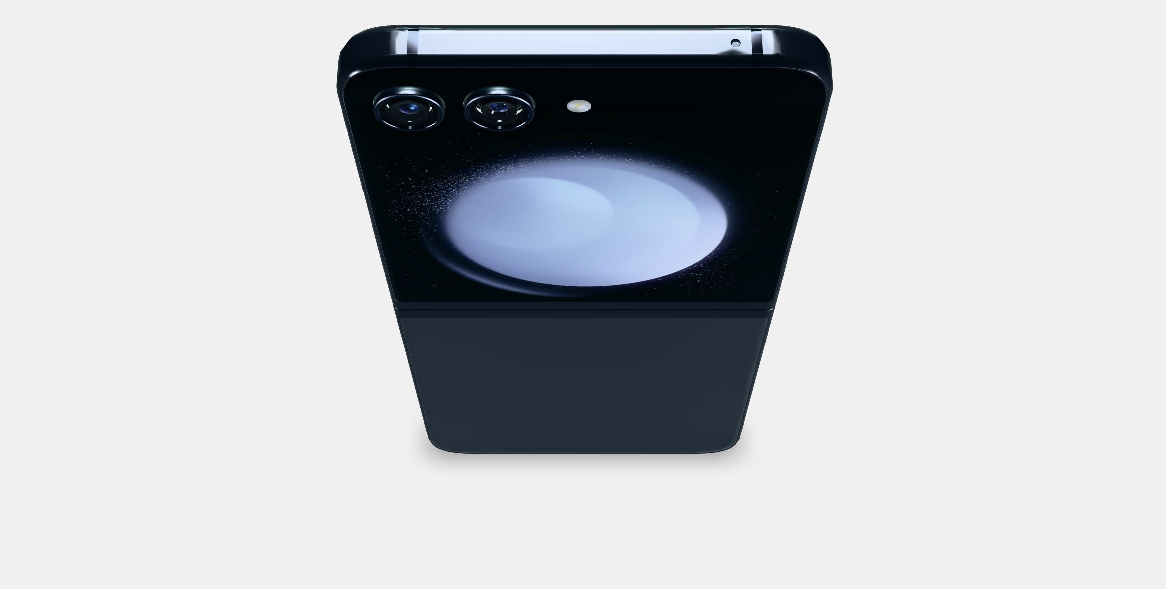 Samsung Galaxy ZFlip Graphite 3D model_4