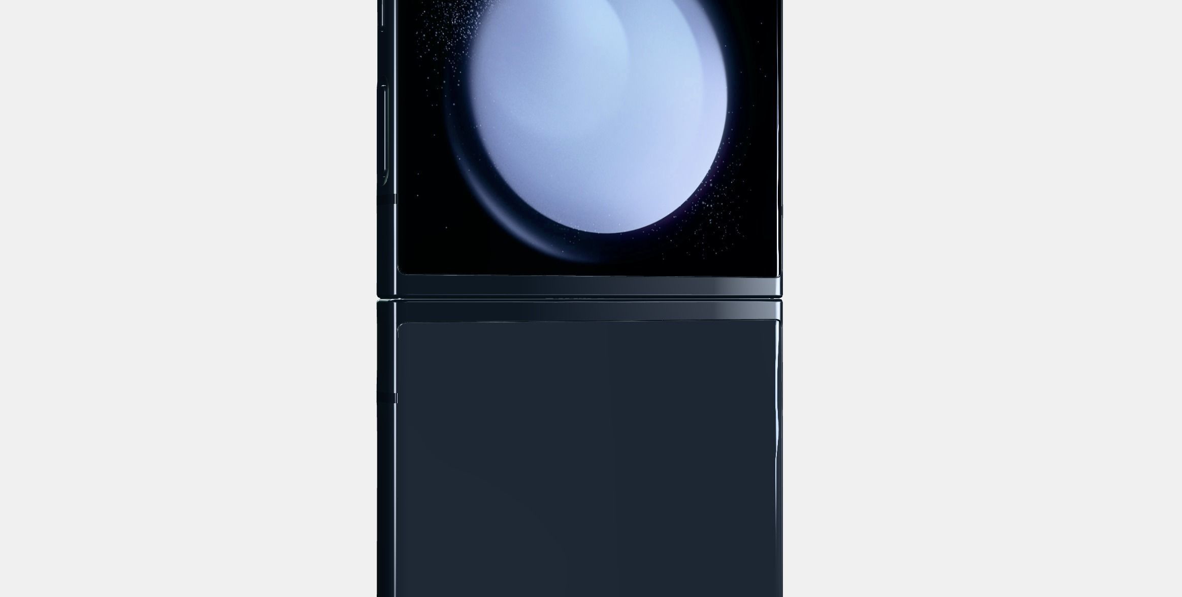 Samsung Galaxy ZFlip Graphite 3D model_2