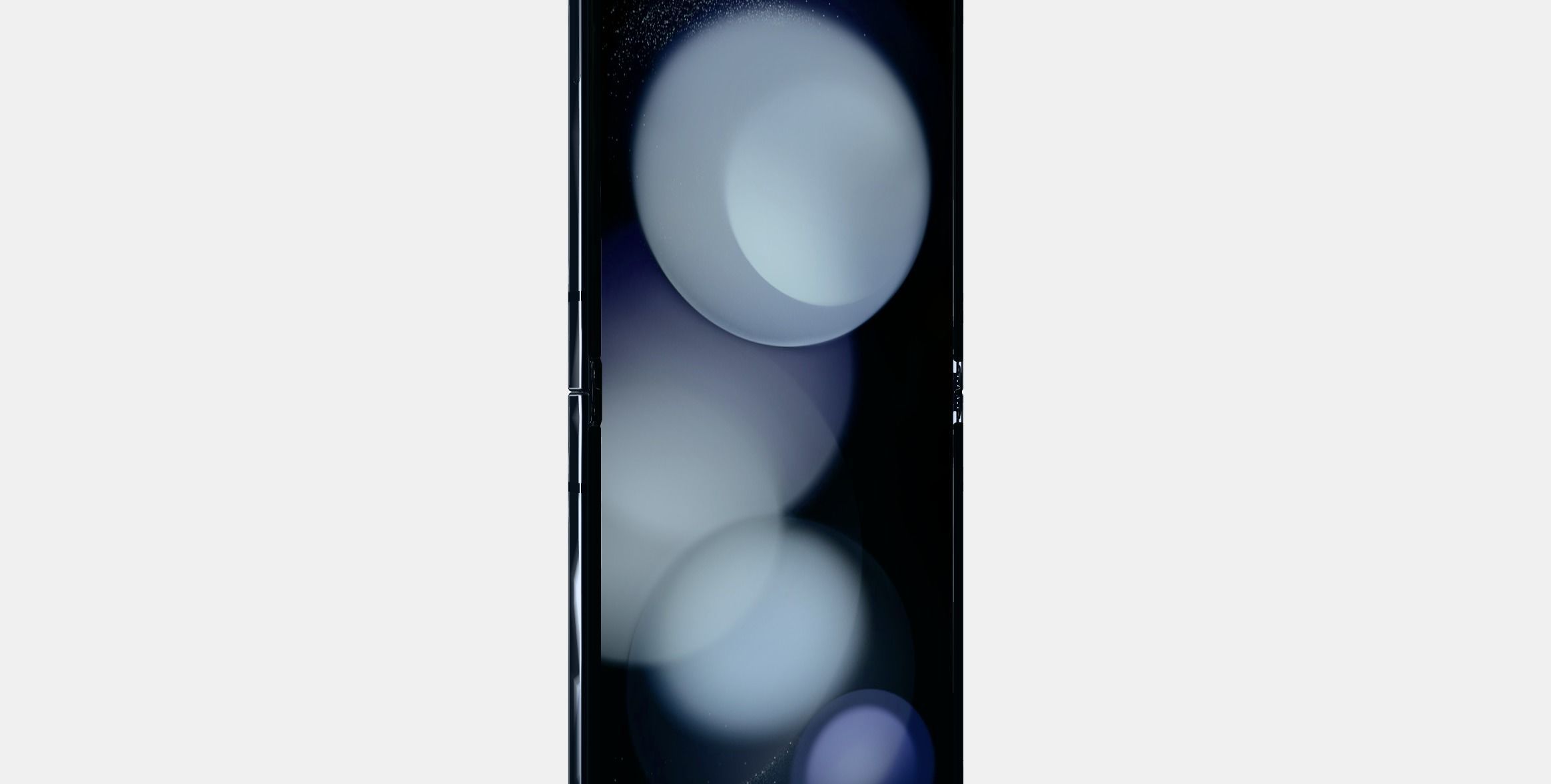 Samsung Galaxy ZFlip Graphite 3D model_9