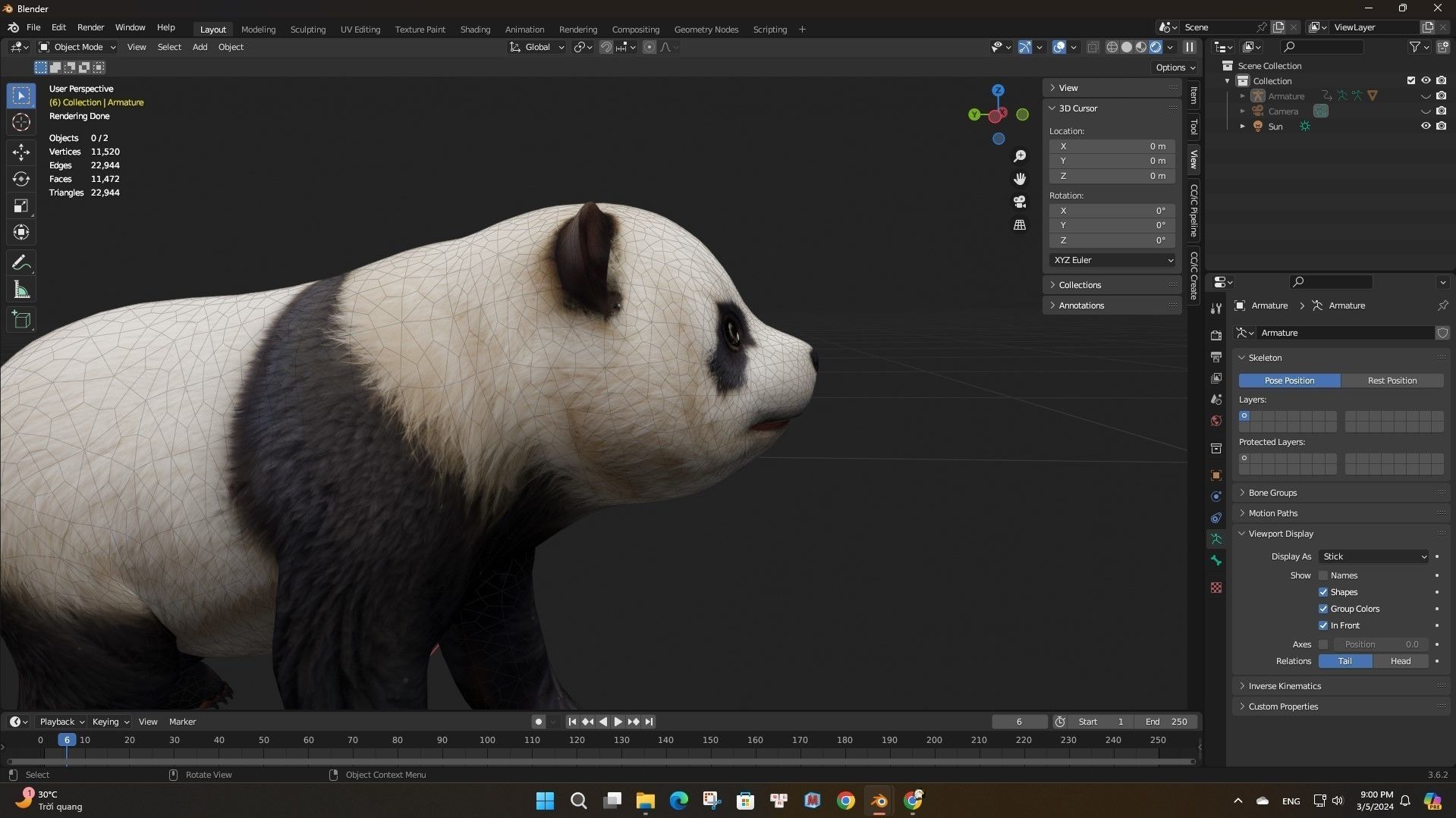 Panda A2 3D model_20