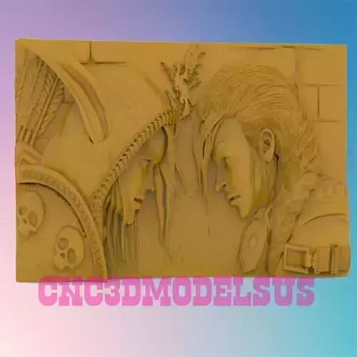 World of Warcraft 3D MODEL STL FILE FOR CNC ROUTER LASER 3D print model World of Warcraft 3D MODEL STL FILE FOR CNC ROUTER LASER 3D print model