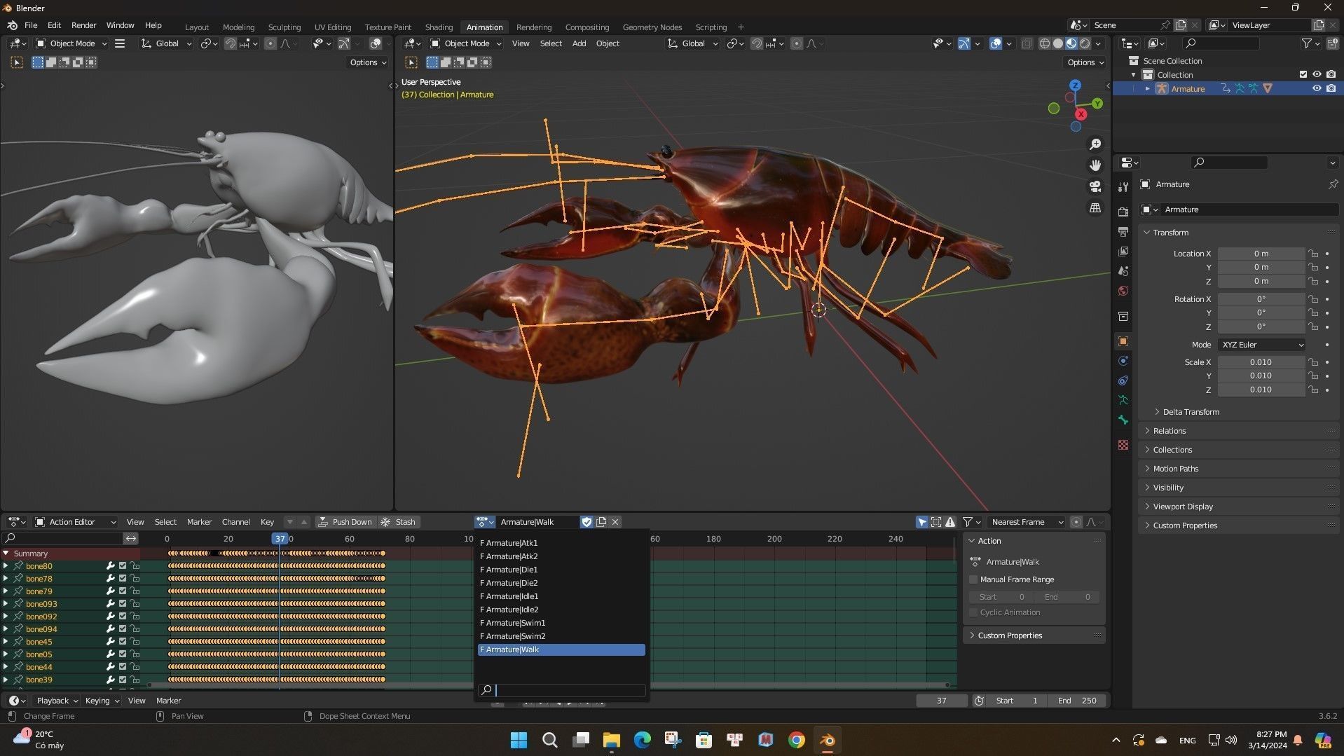 Lobster A1 3D model_18