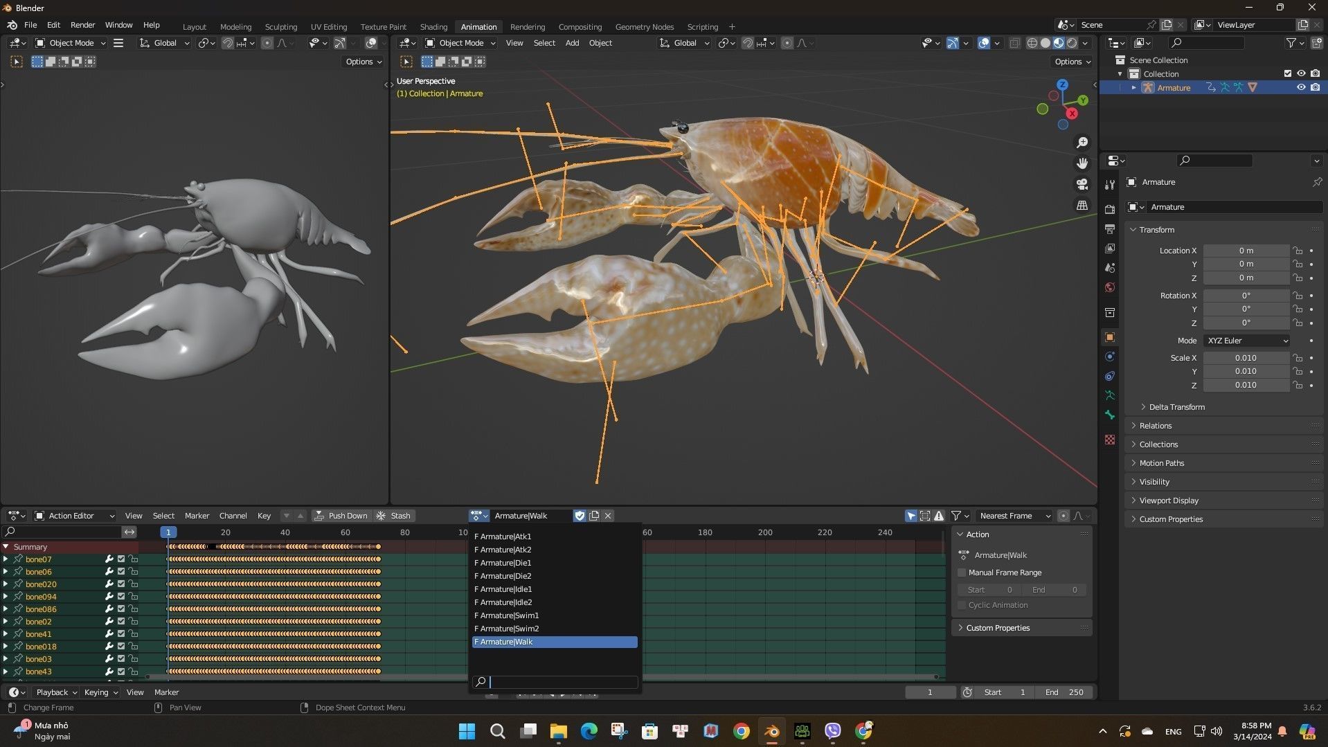 Lobster A2 3D model_18