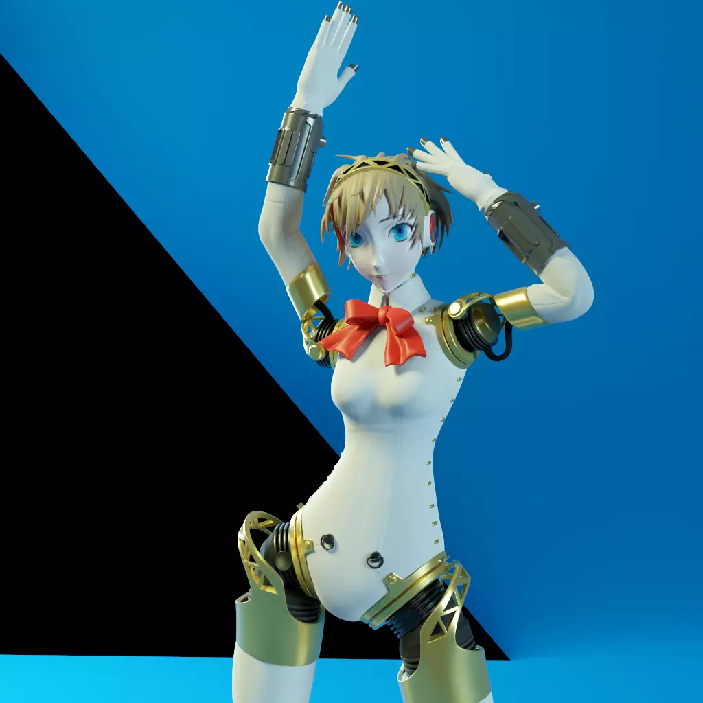 AIGIS FROM PERSONA 3 3D print model_0