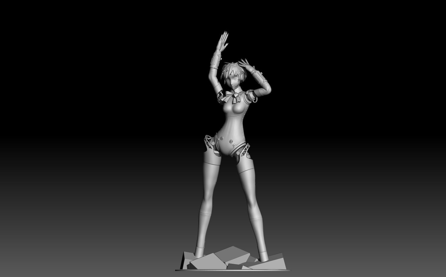 AIGIS FROM PERSONA 3 3D print model_3