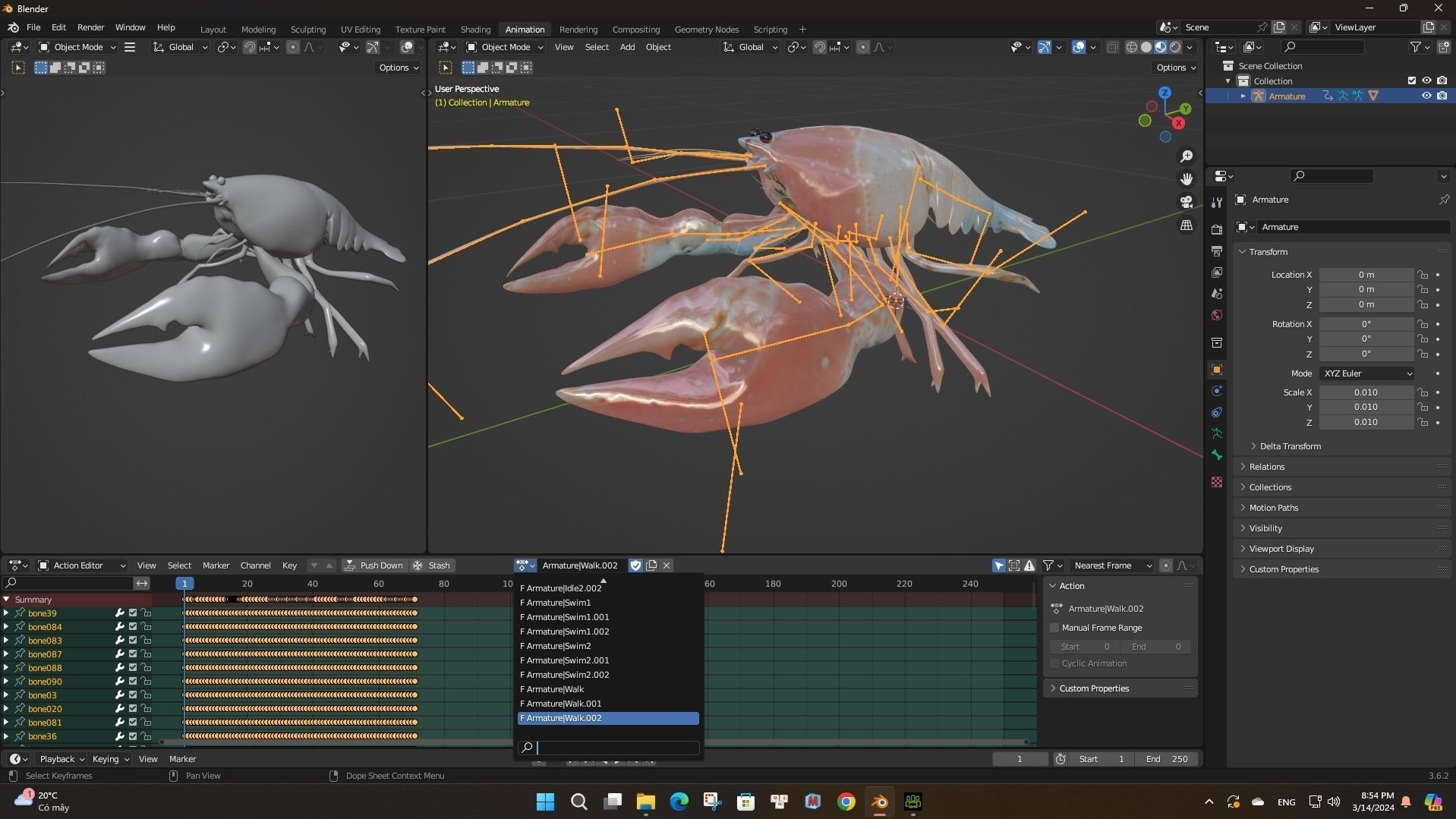 Lobster A3 3D model_18