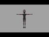 Cartoon Spiderman Low-poly 3D model_1