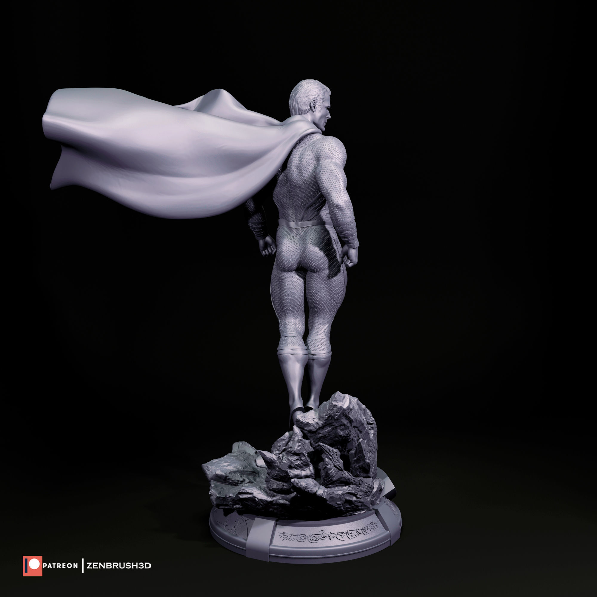 SUPERMAN - HENRY CAVILL 3D PRINTING 3D print model_2