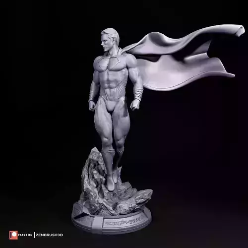 SUPERMAN - HENRY CAVILL 3D PRINTING