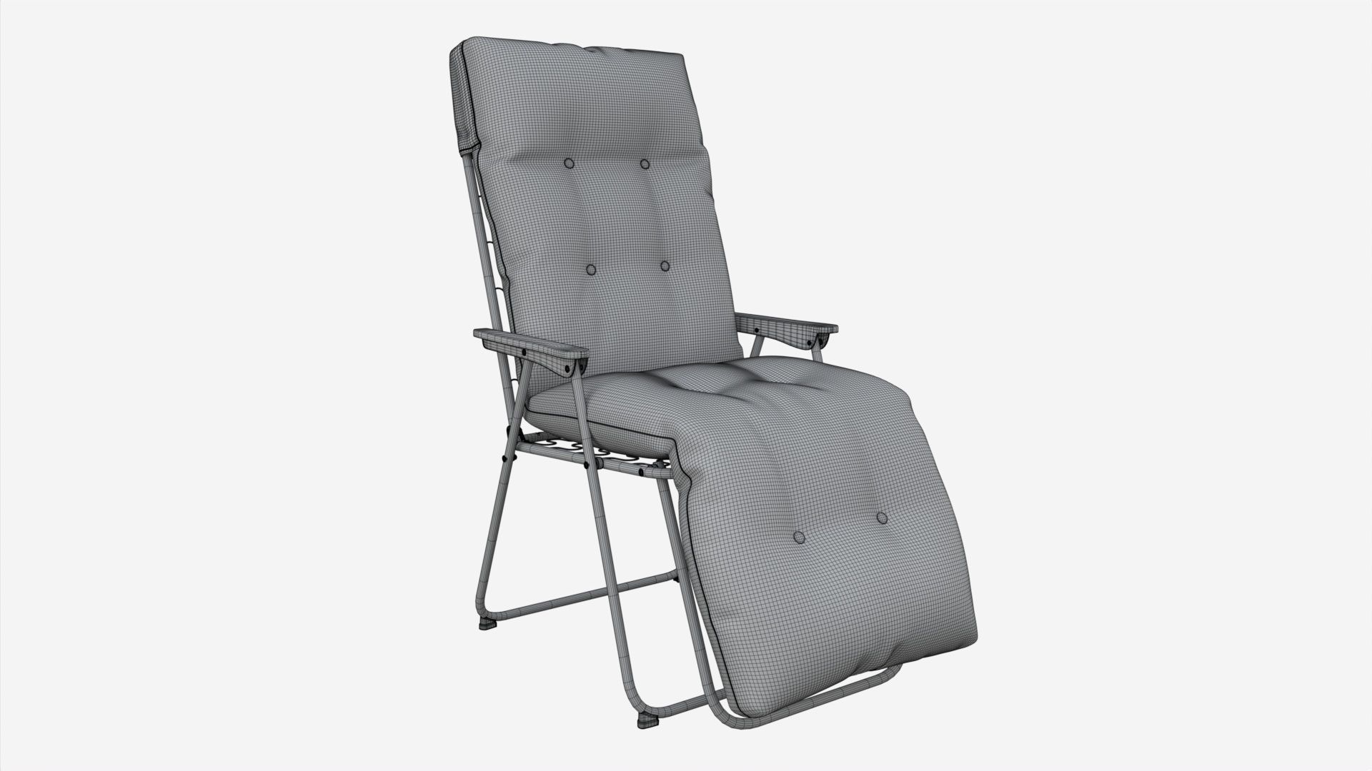 Private garden and backyard space 3D model_9