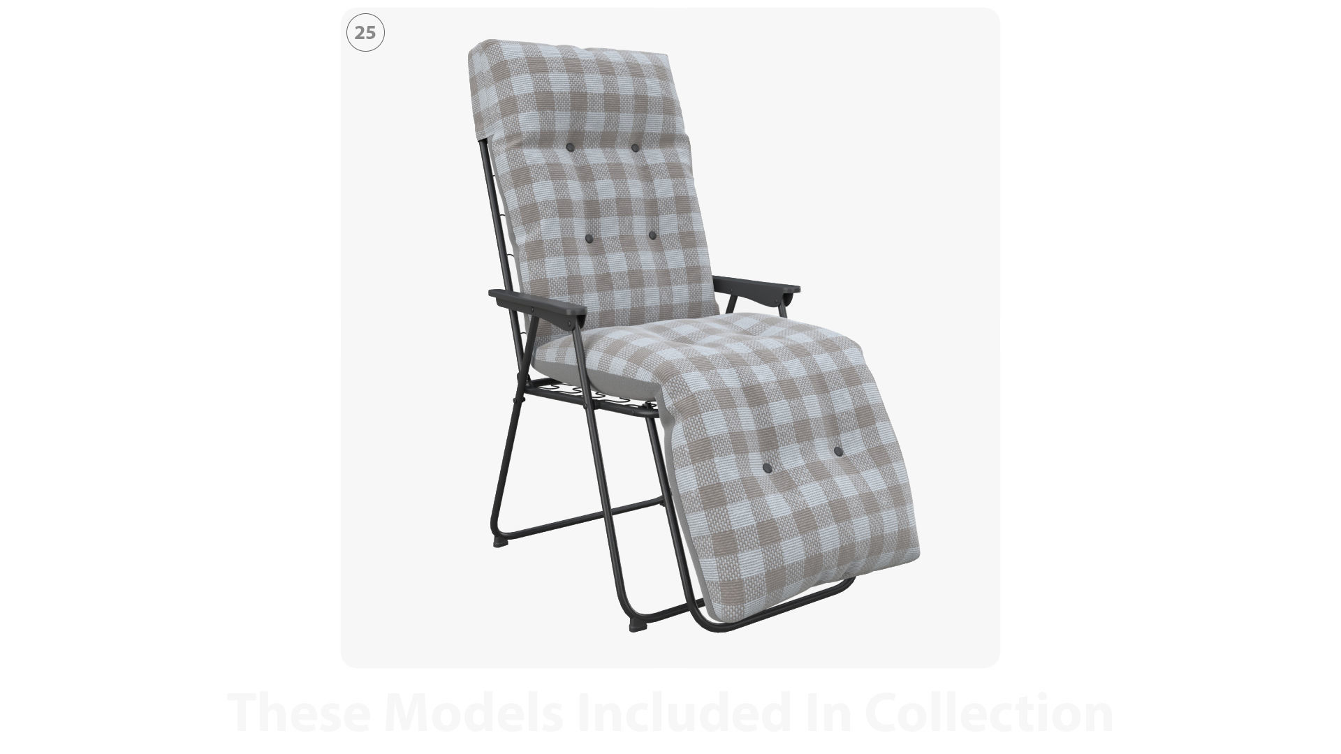 Private garden and backyard space 3D model_4