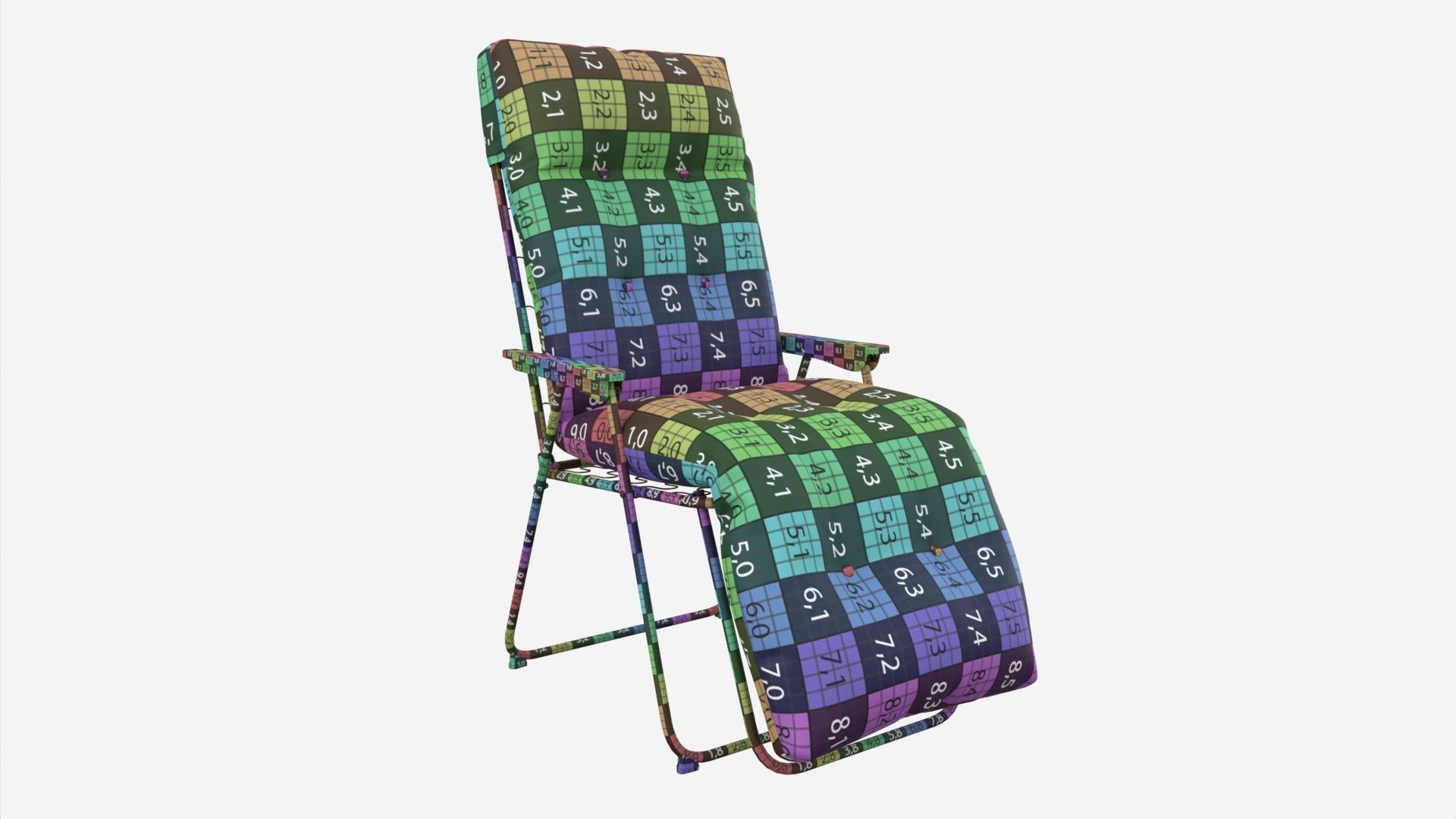 Private garden and backyard space 3D model_10