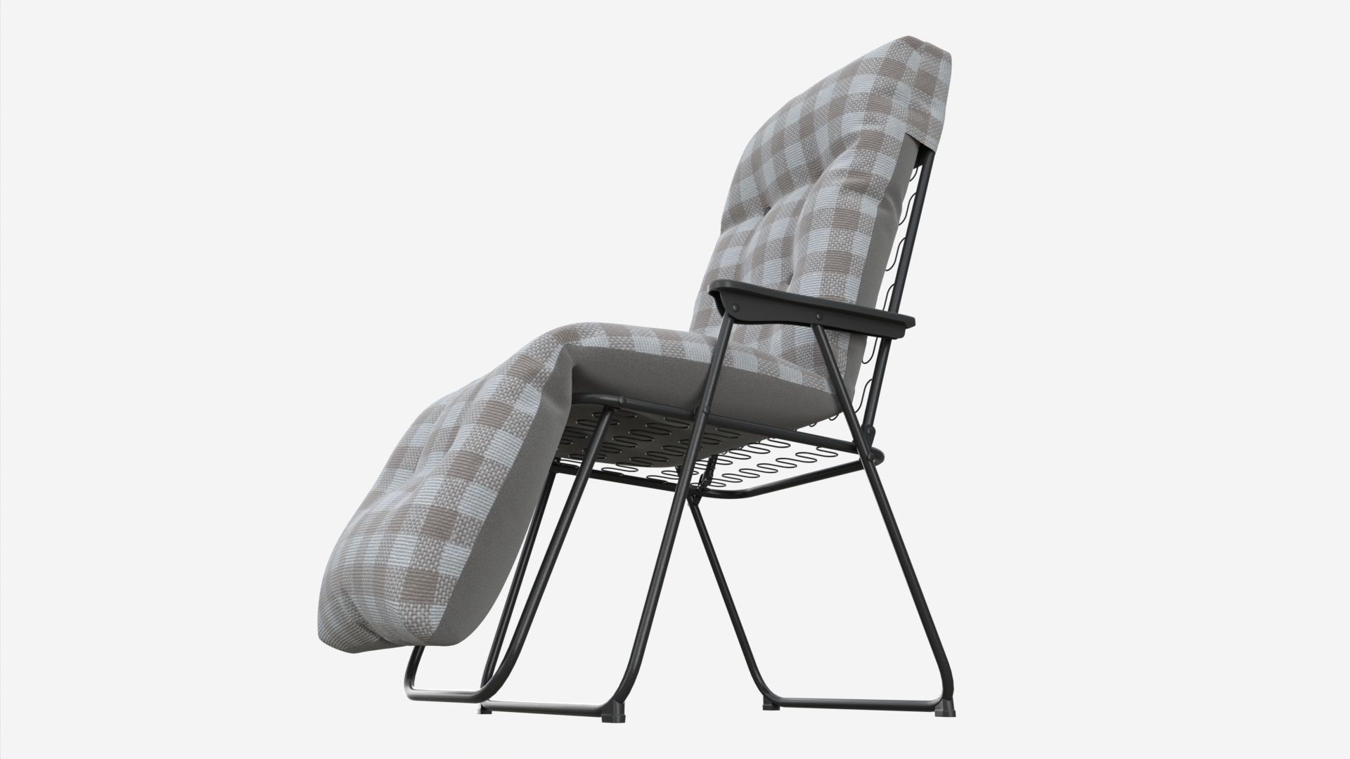 Private garden and backyard space 3D model_8