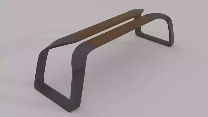 Park Bench  3D Model