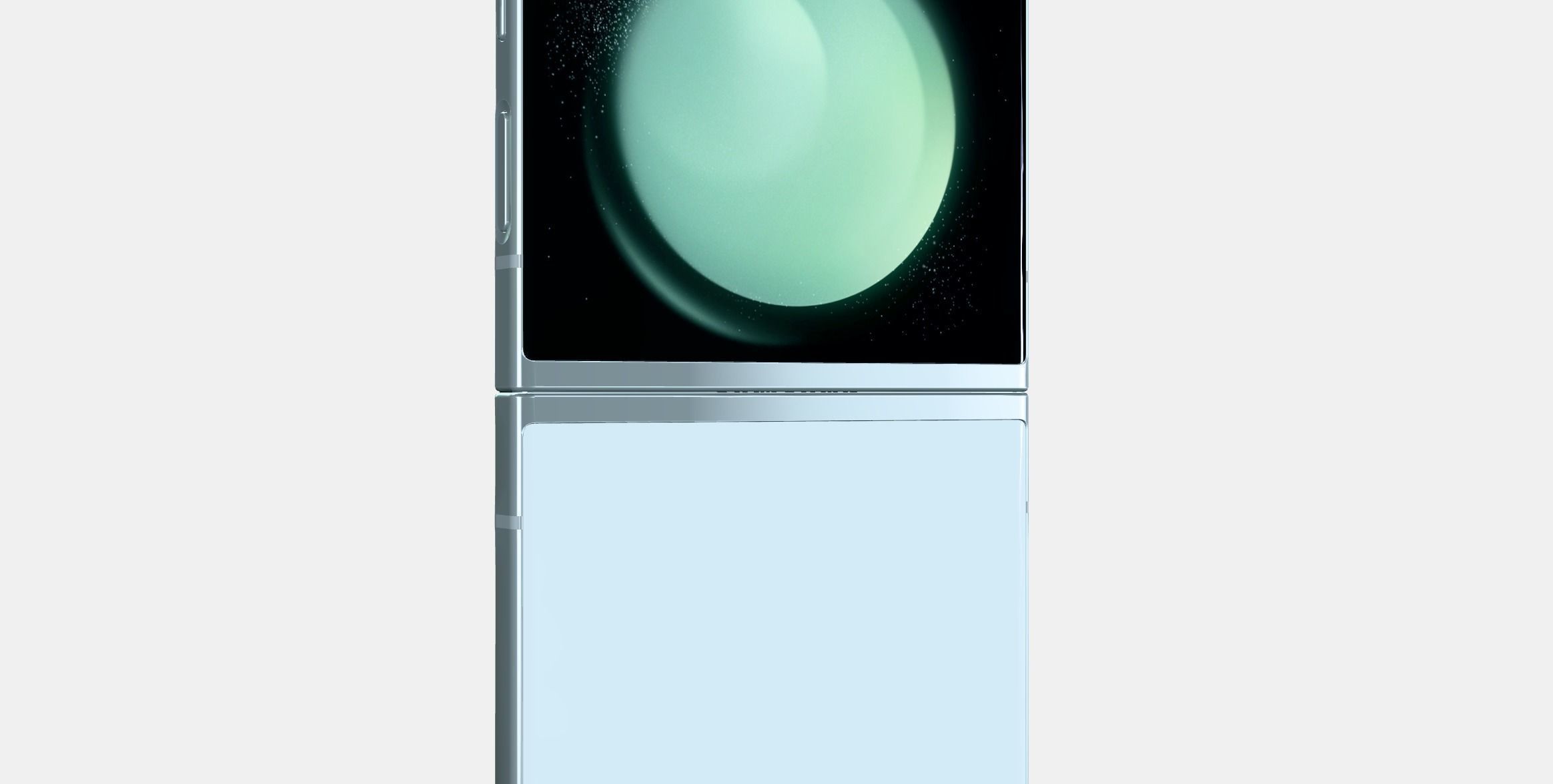 Samsung Galaxy ZFlip Mint 3D model_2