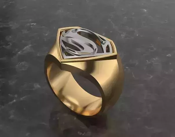 Super-Man Crest Ring