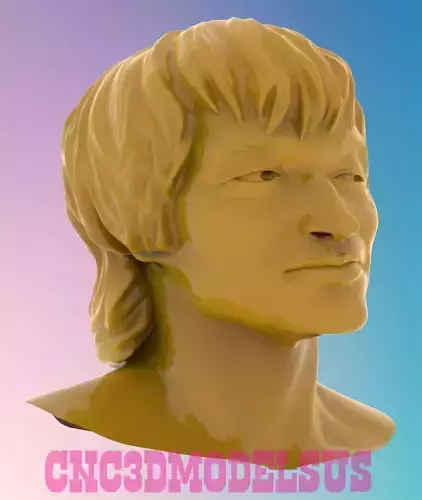 Viktor Tsoi 2 3D MODEL STL FILE FOR CNC ROUTER LASER