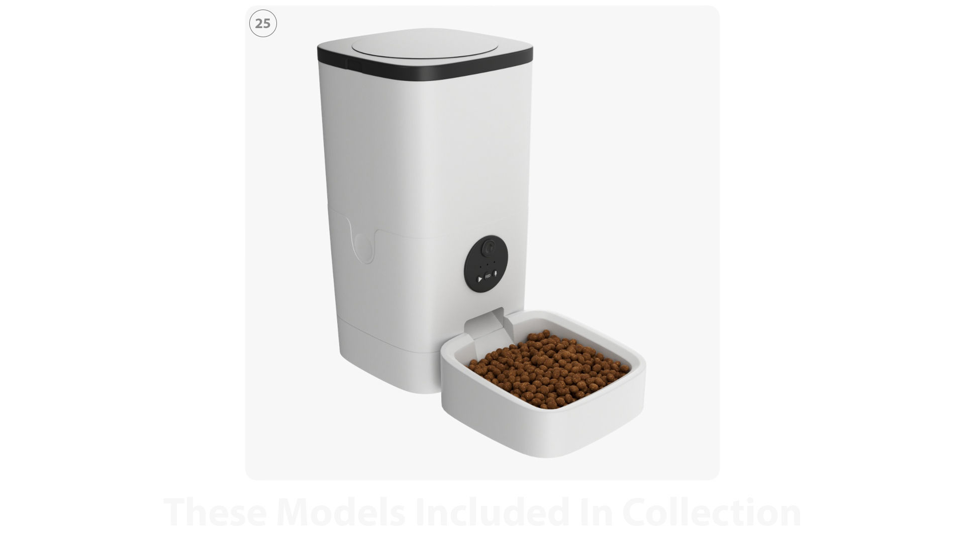 Pet and domestic animal related items 3D model_4