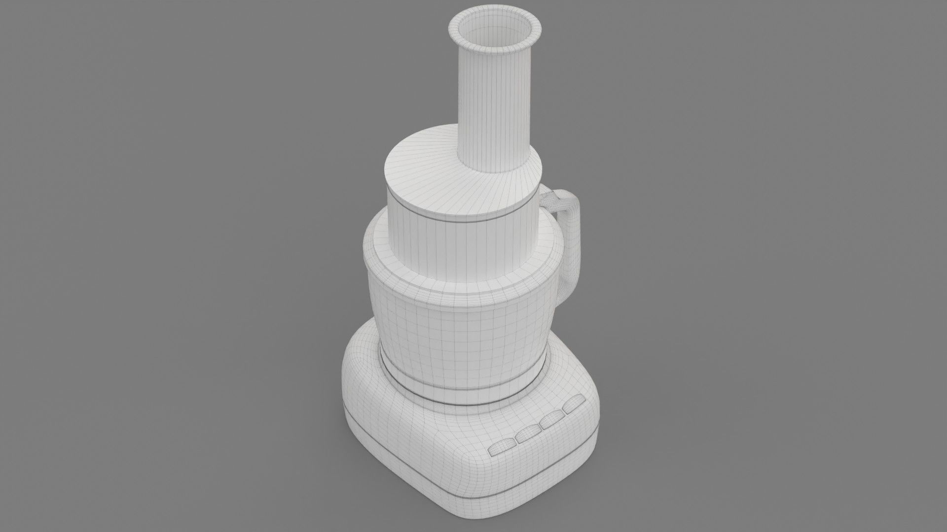 Food processor 3D model_8