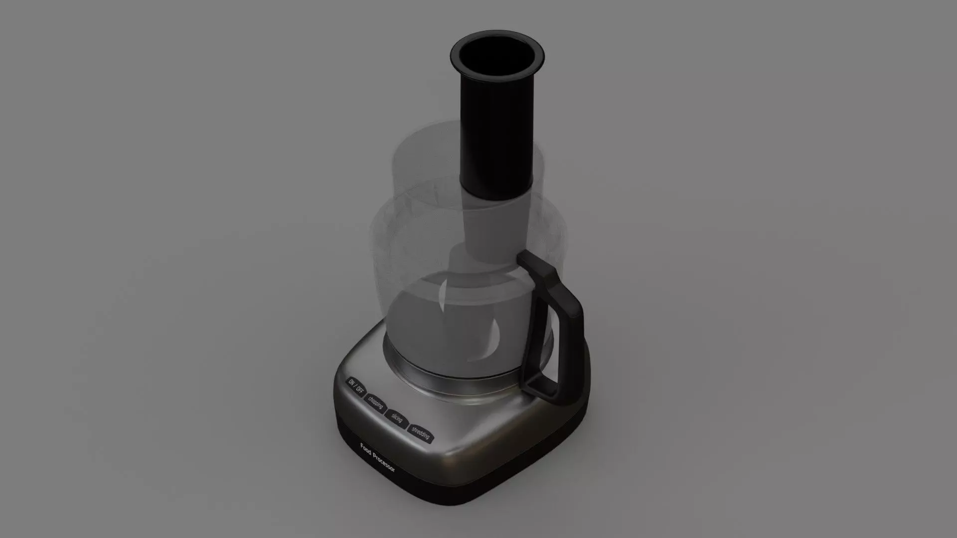 Food processor 3D model_0
