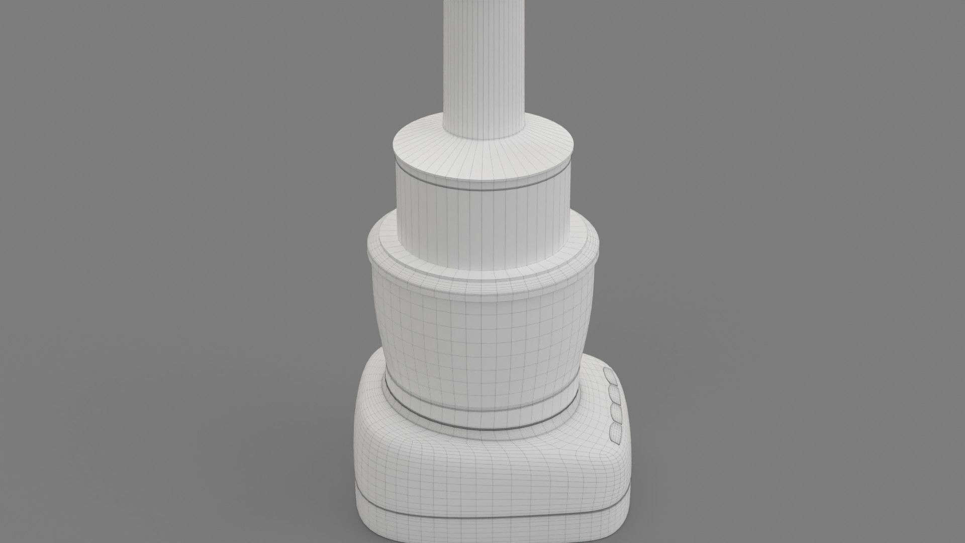 Food processor 3D model_7