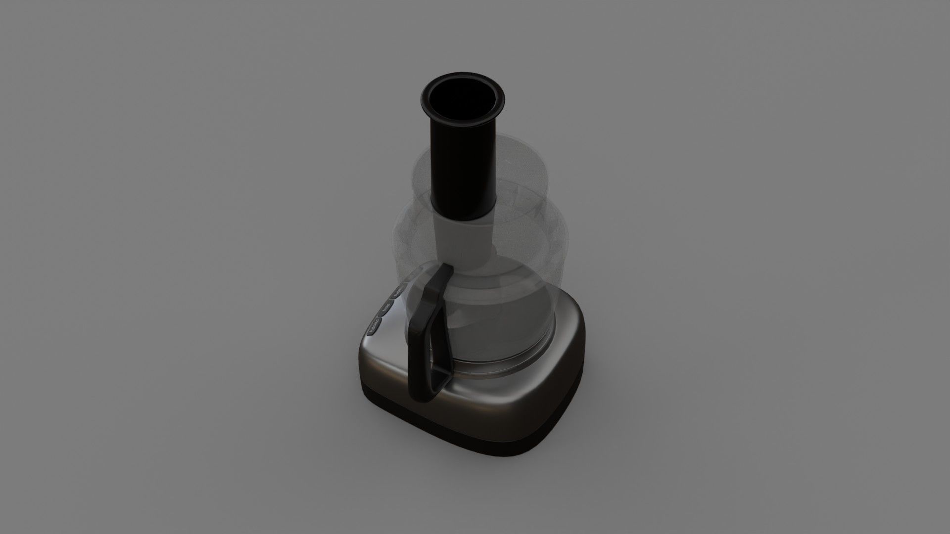 Food processor 3D model_2