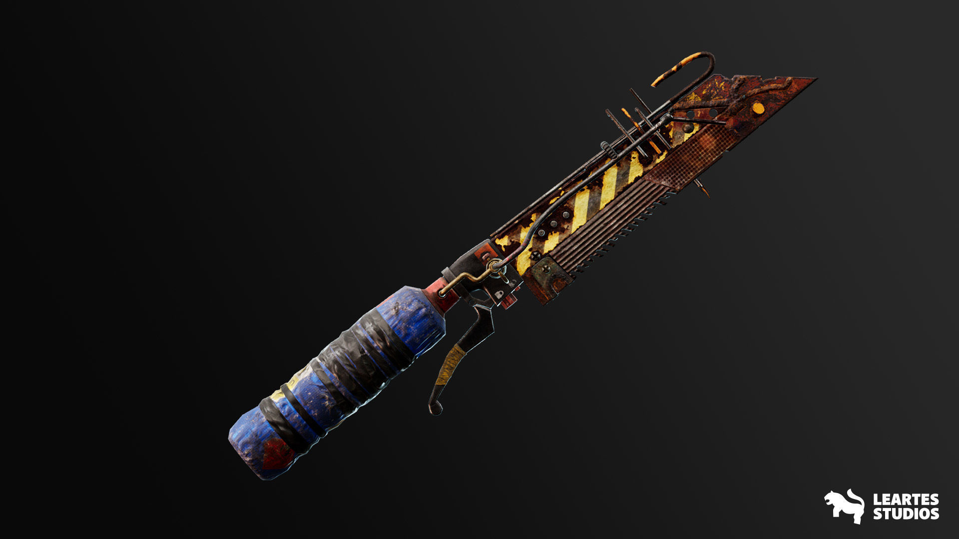 Post Apocalyptic Melee Weapons VOL 1 Low-poly 3D model_1