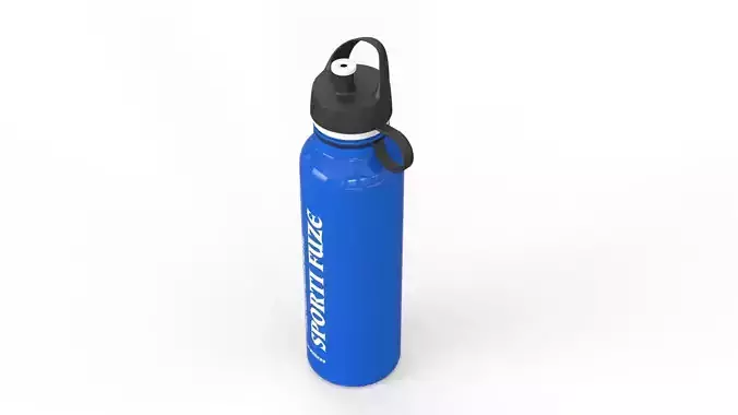 sports water bottle 3D model
