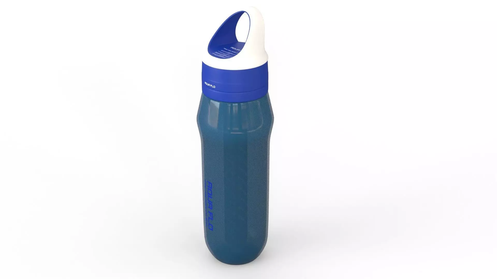 water filtration bottle 3D model_0
