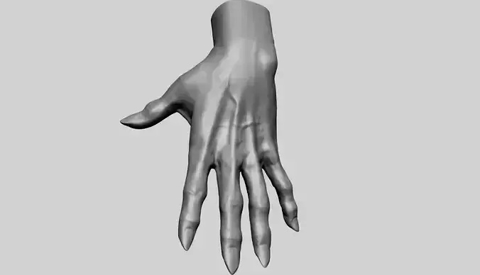 Creature Hand B 3D model
