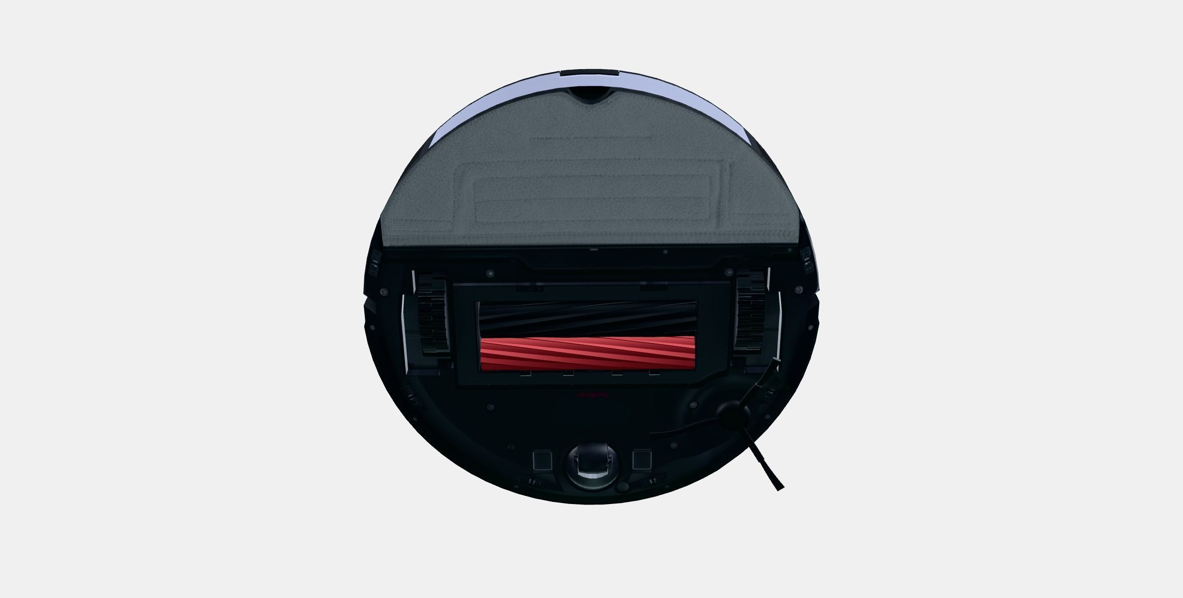 Roborock S8 black Low-poly 3D model_7
