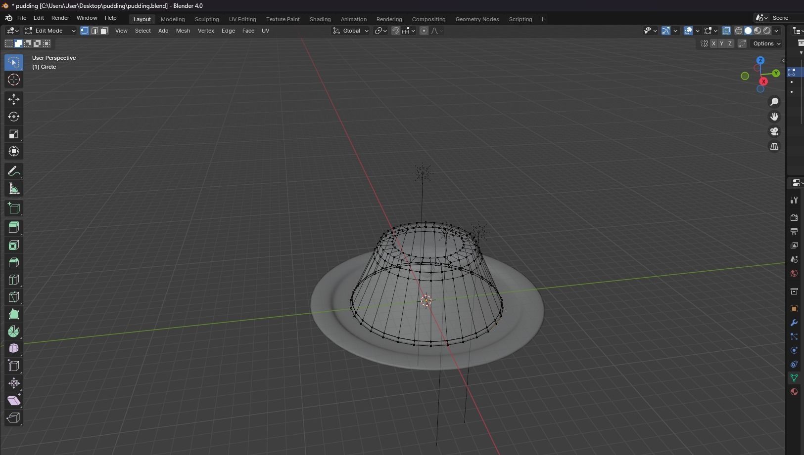 Pudding 3D Model 3D model_5