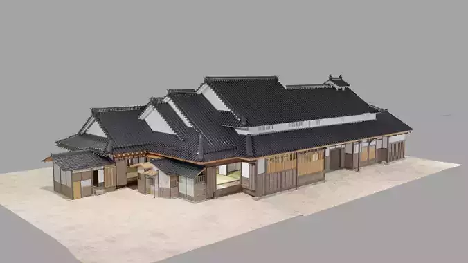 Japanese traditional house Sugiyamake-house