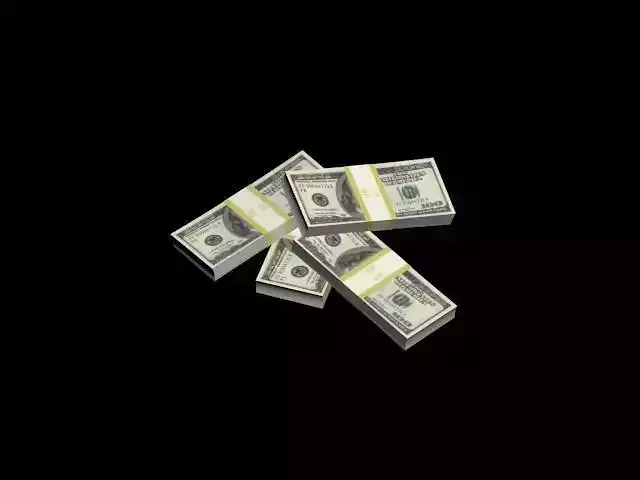 Cash Money Free 3D model