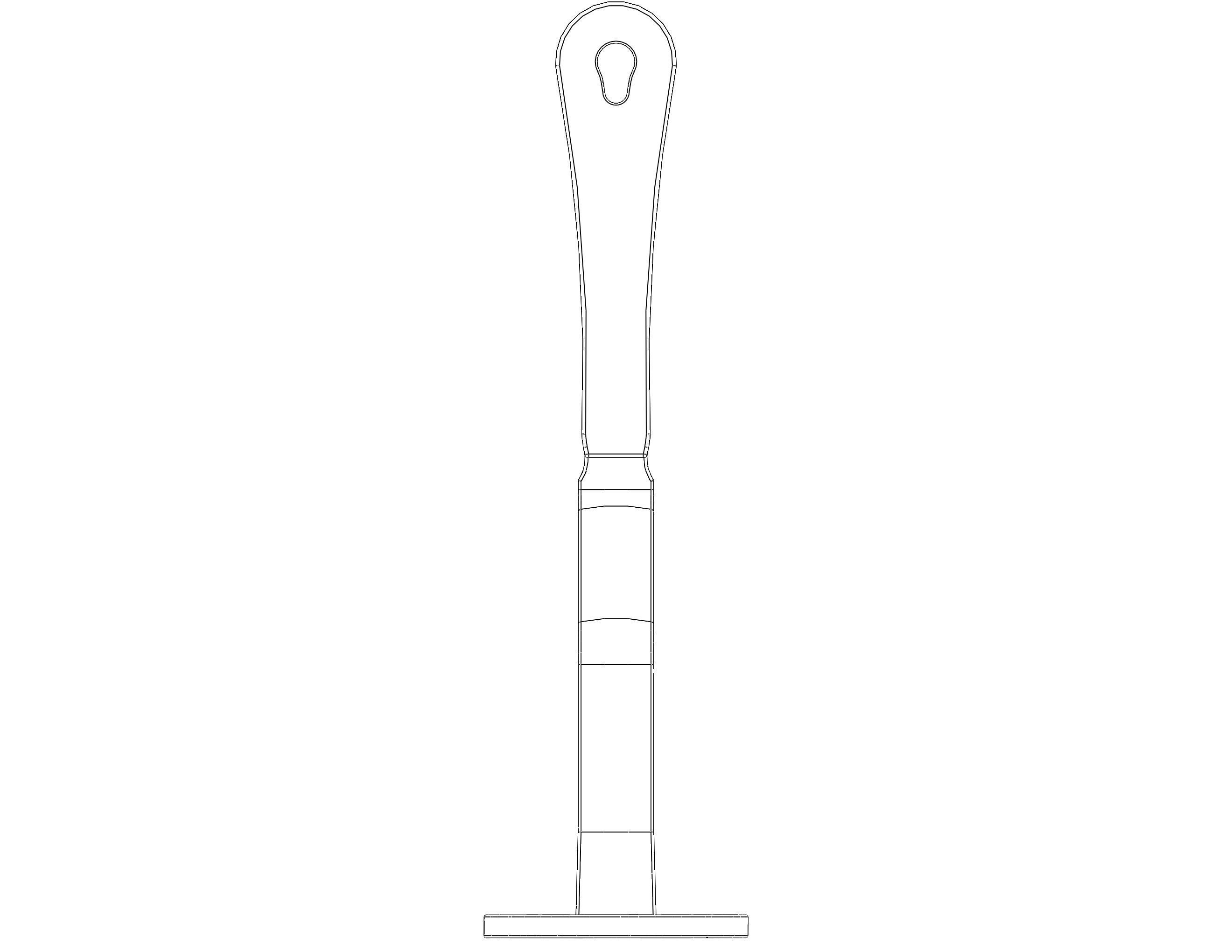 Manual Potato Masher Press 3D print model_30