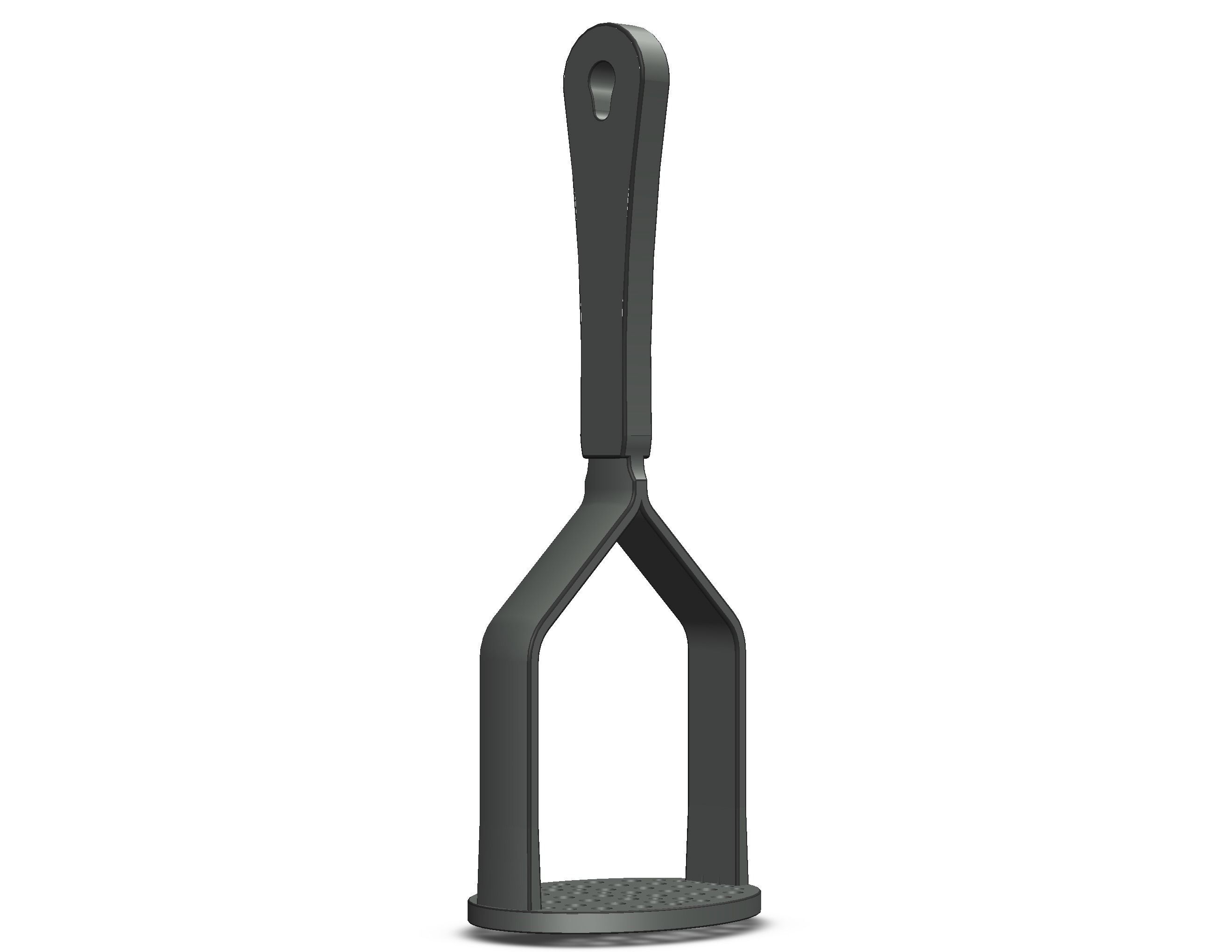 Manual Potato Masher Press 3D print model_29