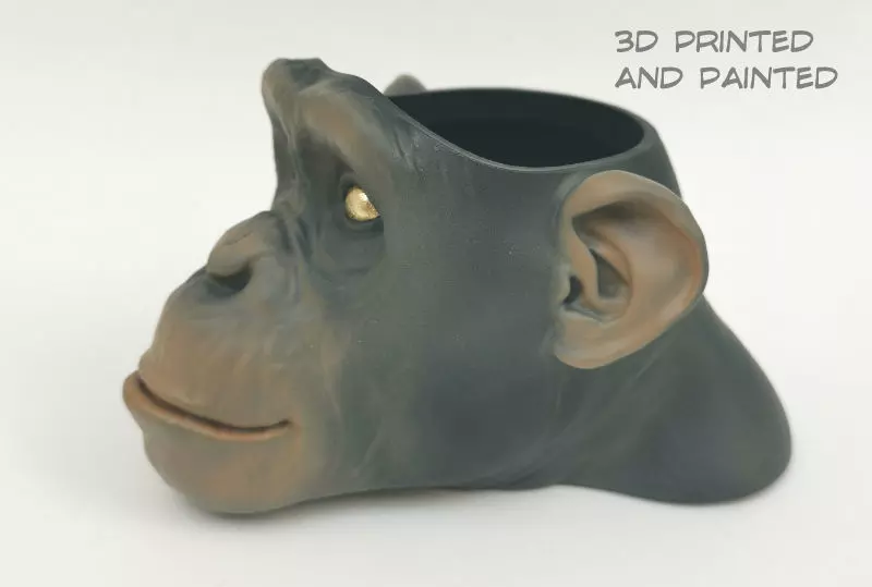 Monkey box 3D print model