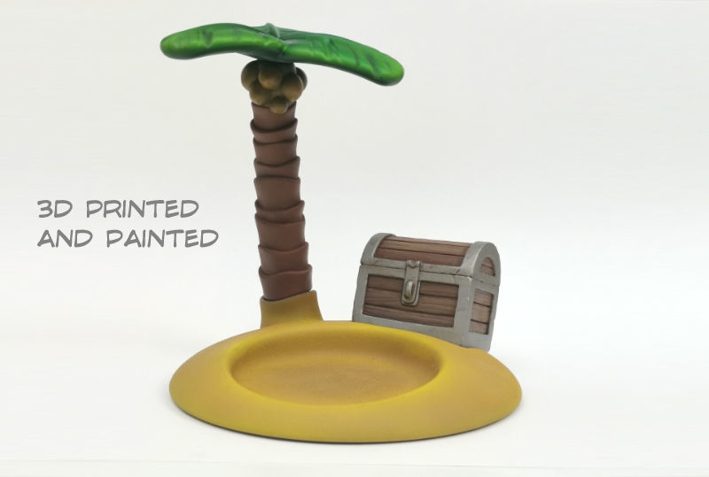 Tresor island  3D print model_1
