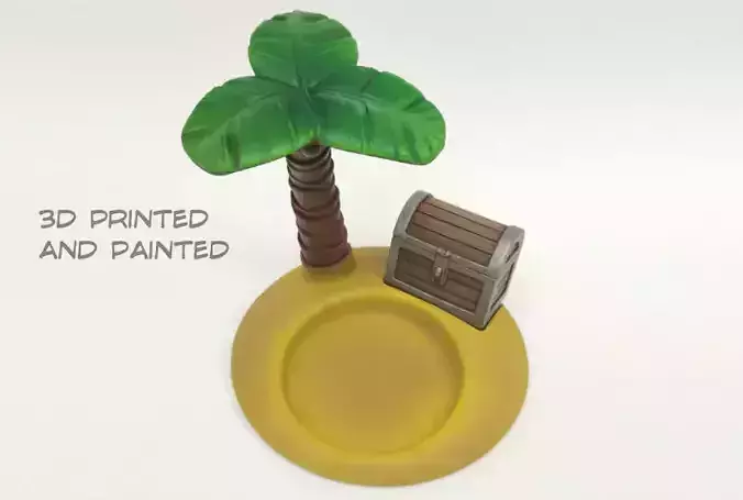 Tresor island  3D print model