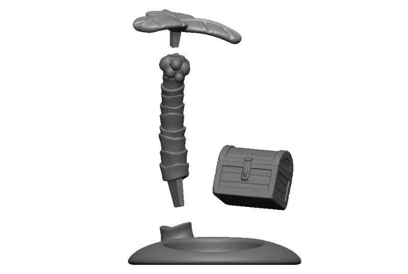Tresor island  3D print model_12