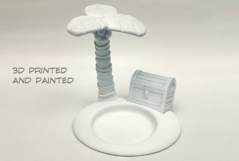 Tresor island  3D print model_3