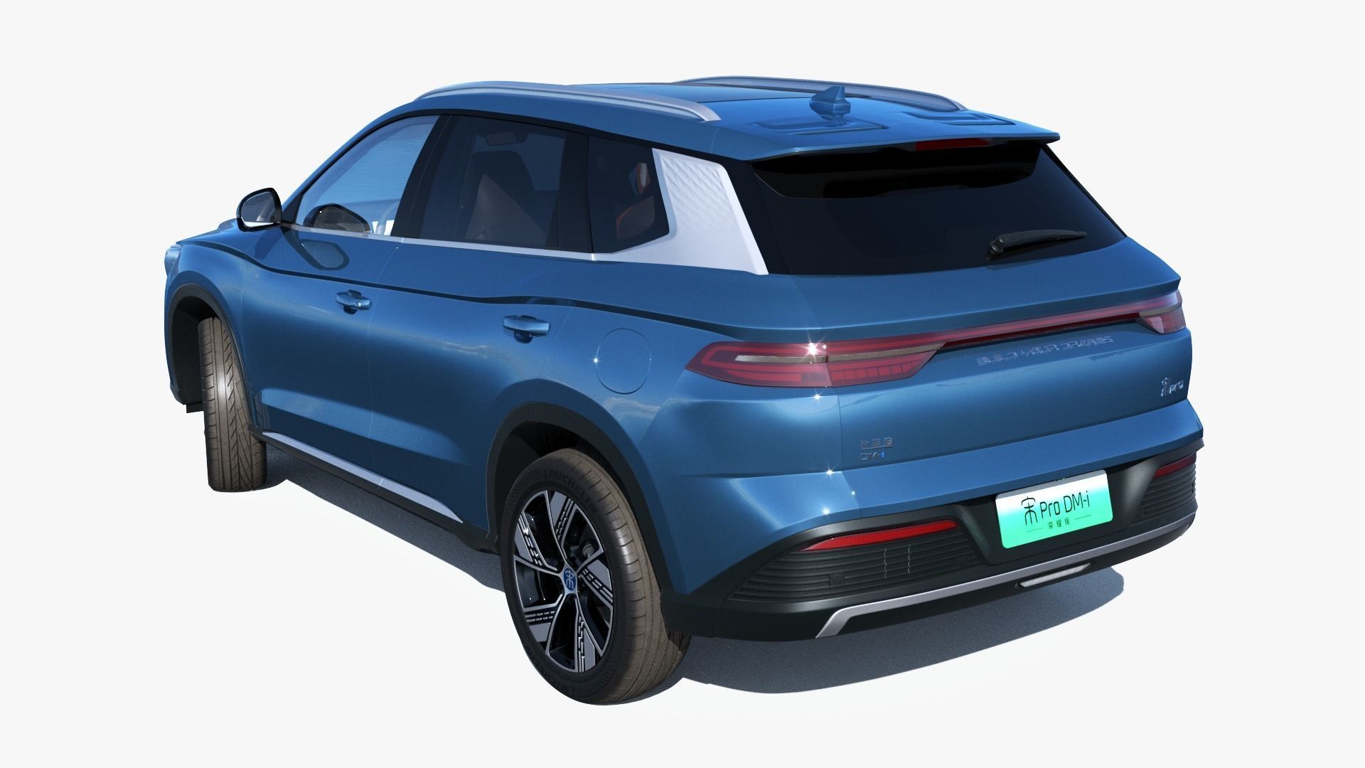 2024 BYD Song Pro dm-i with interior 3D model_16