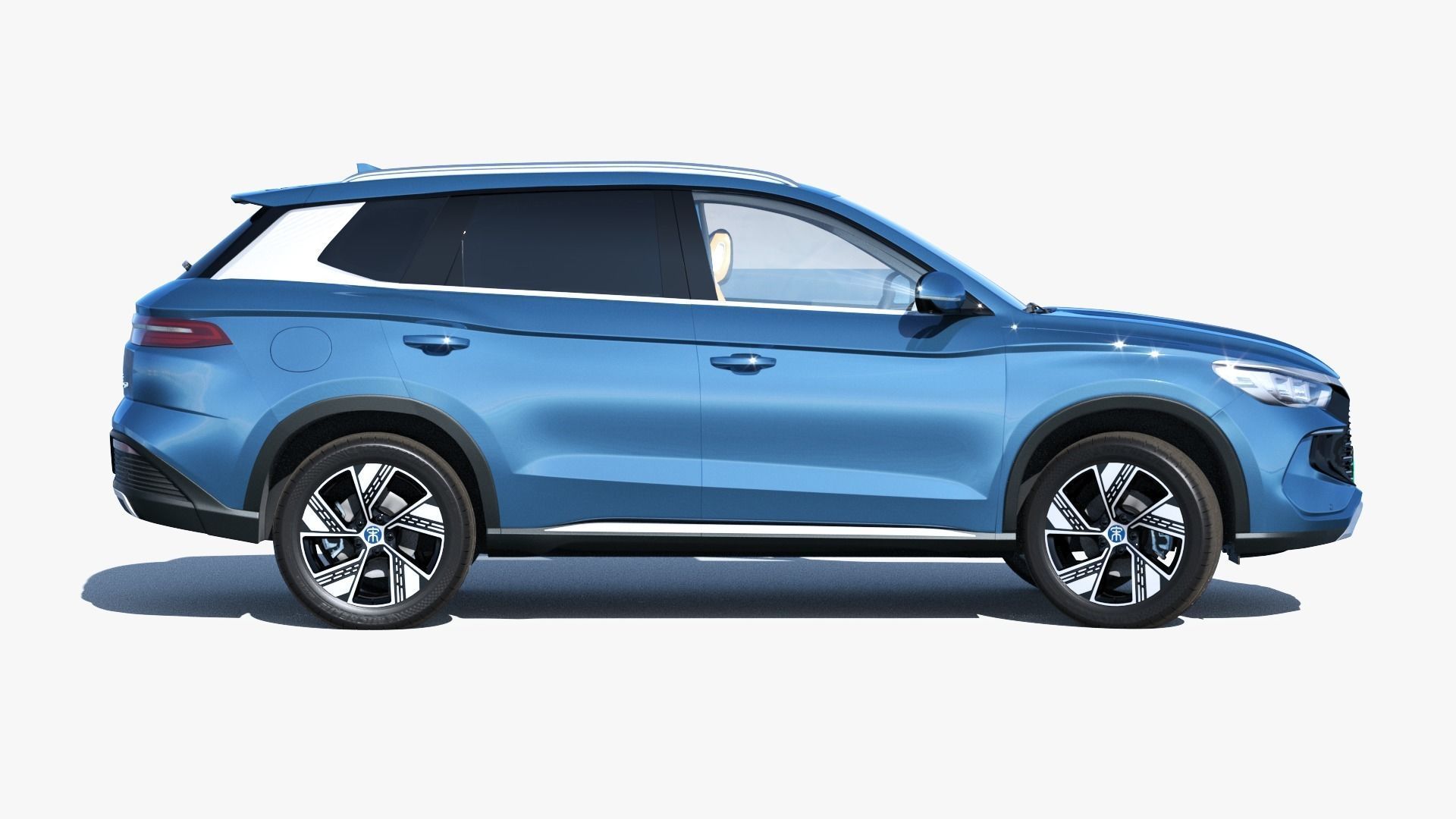 2024 BYD Song Pro dm-i with interior 3D model_17