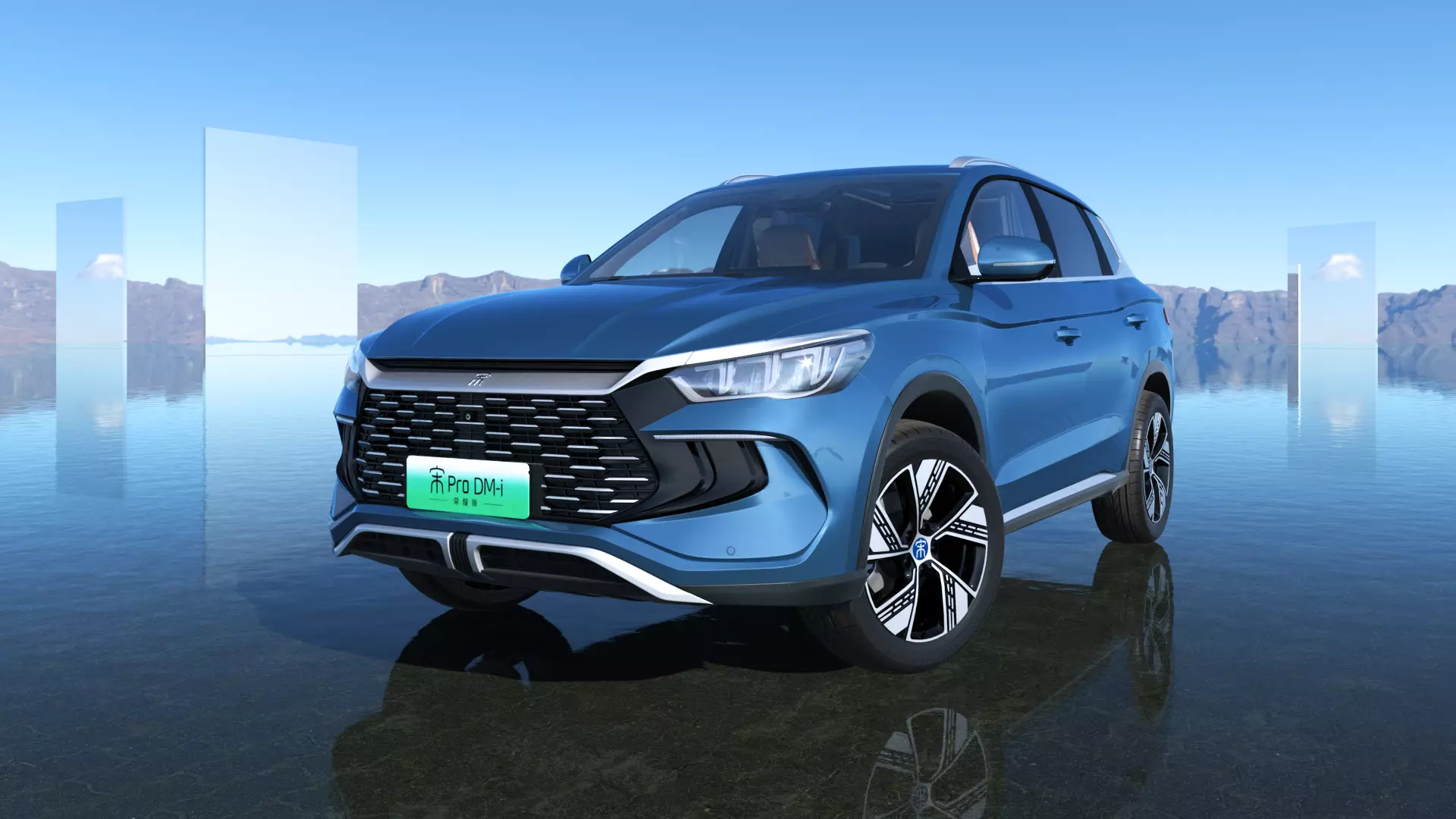 2024 BYD SEALION 5 SONG PRO DM-i with interior 3D model