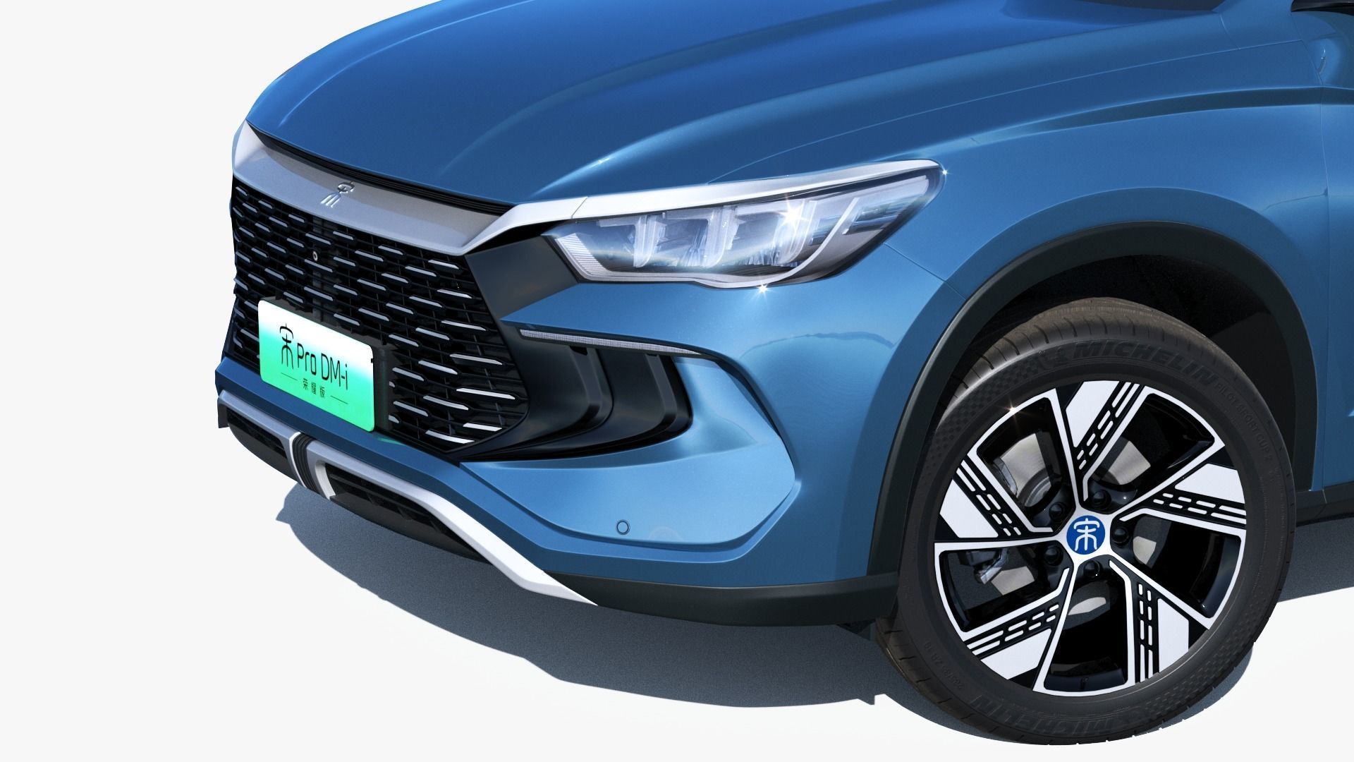 2024 BYD Song Pro dm-i with interior 3D model_7